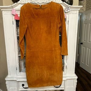 NWT Vintage Vanna White leather dress